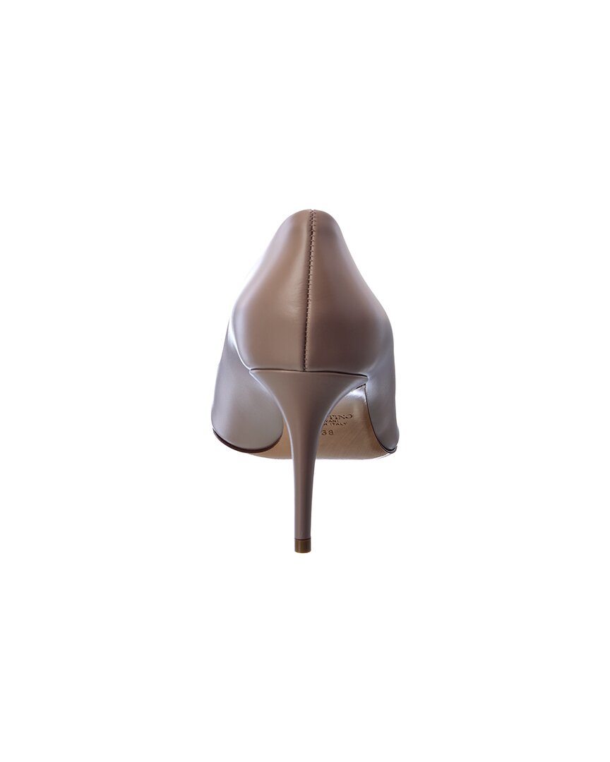 Valentino Vlogo Signature 80 Leather Pump