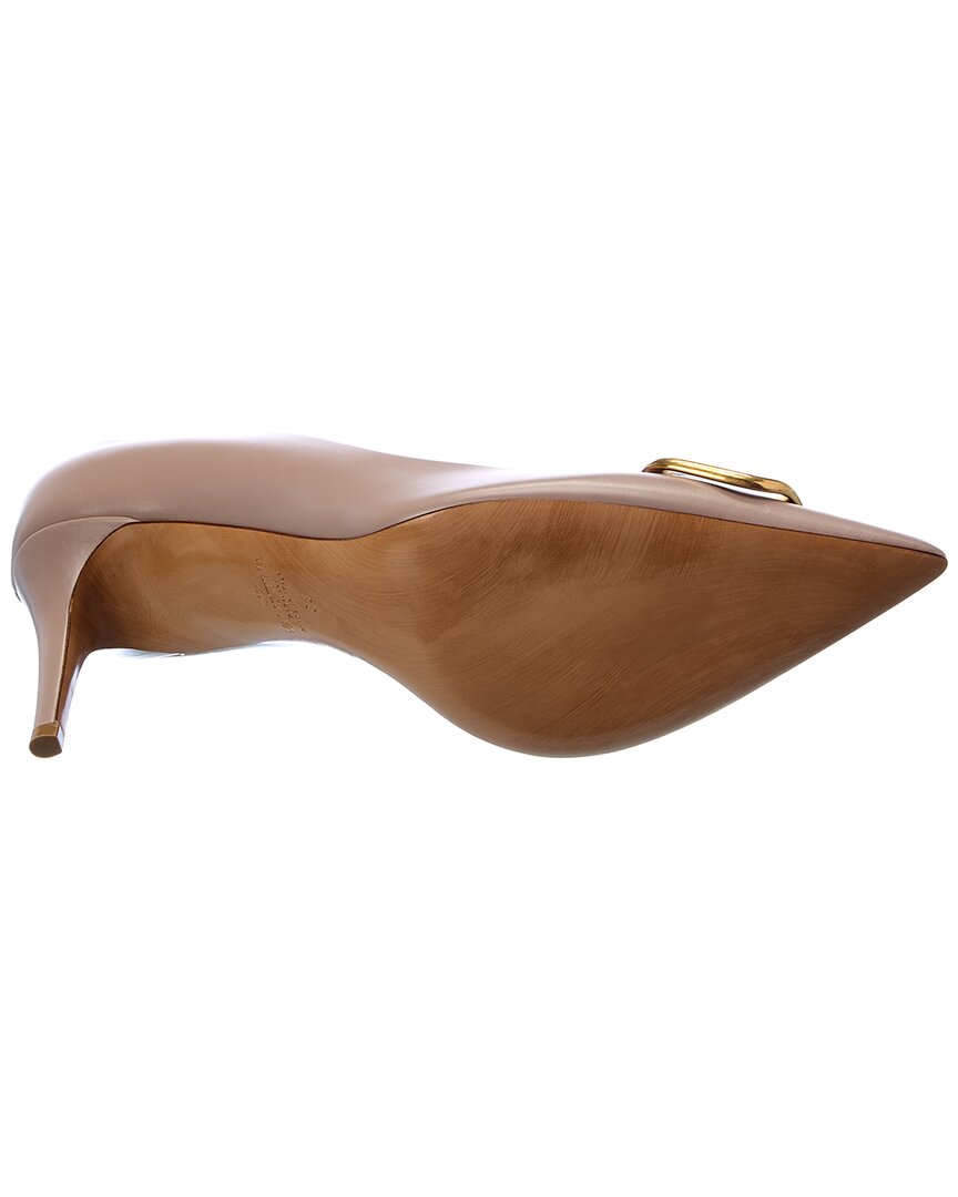 Valentino Vlogo Signature 80 Leather Pump