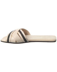 Brunello Cucinelli Leather Sandal