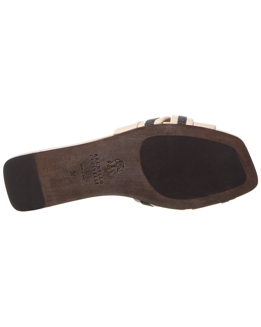 Brunello Cucinelli Leather Sandal