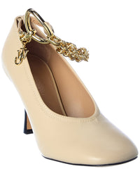 Jw Anderson Chain Leather Pump Brown Multi 38