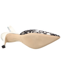 Manolo Blahnik Carolyne 70 Satin Slingback Pump