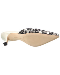 Manolo Blahnik Carolyne 70 Satin Mule