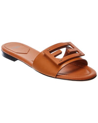 FENDI Fendi Ff Baguette Leather Sandal