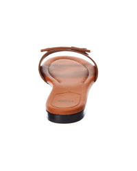 FENDI Fendi Ff Baguette Leather Sandal