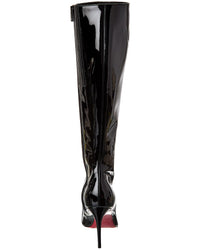 Christian Louboutin Sporty Kate 85 Patent Knee-High Boot