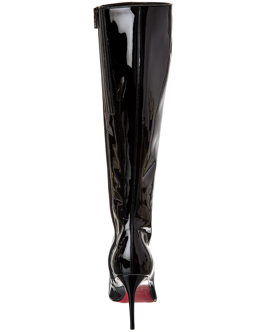 Christian Louboutin Sporty Kate 85 Patent Knee-High Boot