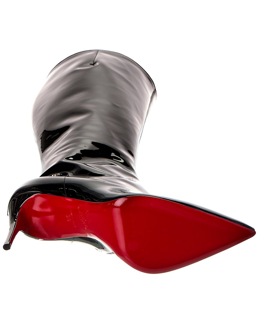 Christian Louboutin Sporty Kate 85 Patent Knee-High Boot