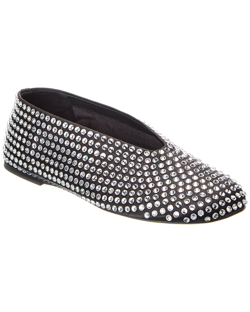 Khaite The Marcy Silk Flat Black