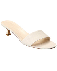 The Row Canvas Sandal White