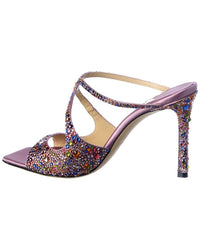 Jimmy Choo Anise 95 Glitter Sandal
