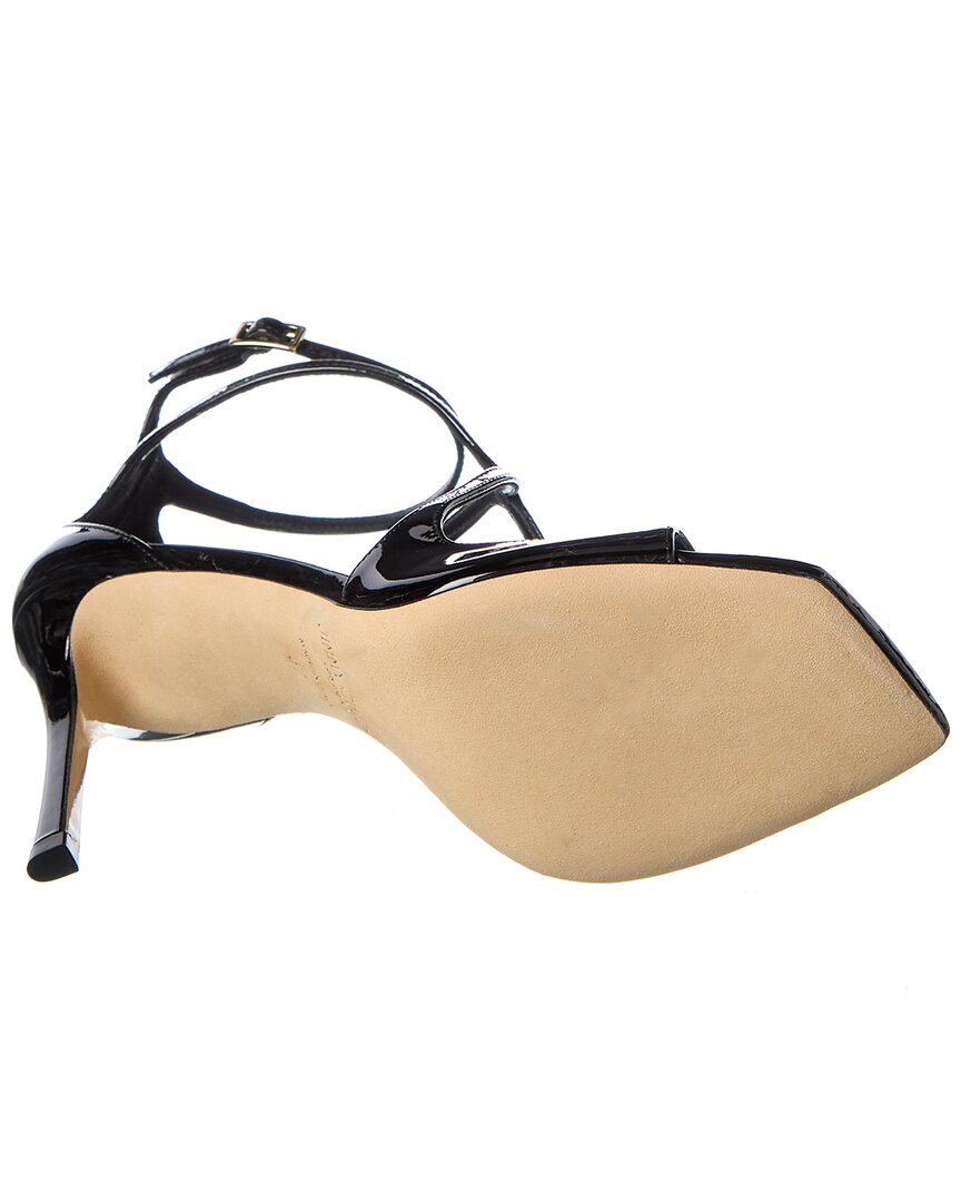 Jimmy Choo Jimmy Choo Azia 95 Patent Sandal, 36, Black