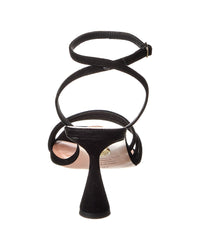 Aquazzura Latour 75 Suede Sandal