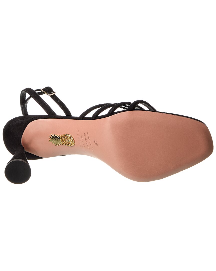 Aquazzura Latour 75 Suede Sandal