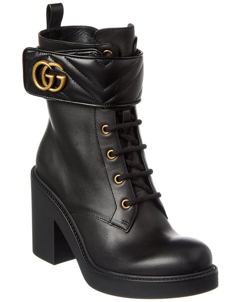 Gucci Double G Leather Boot – Bluefly