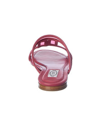 Tod’S Logo Leather Sandal