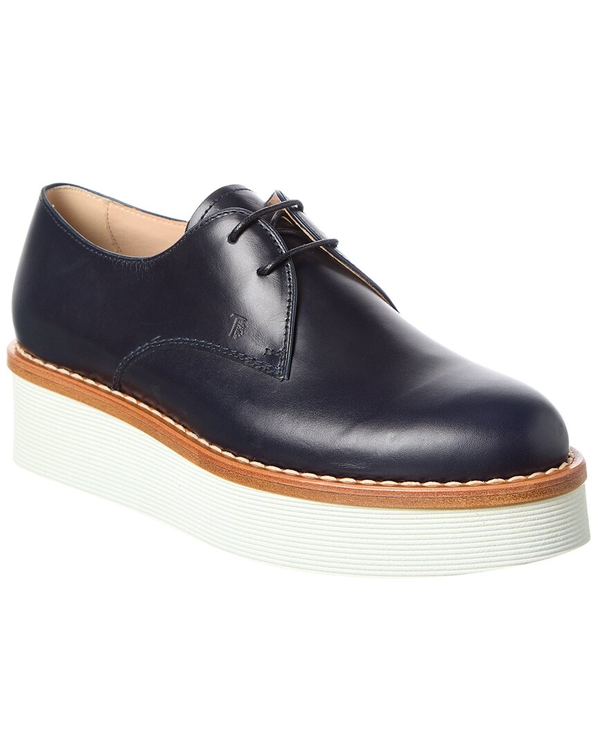 Tod’S Leather Platform Oxford