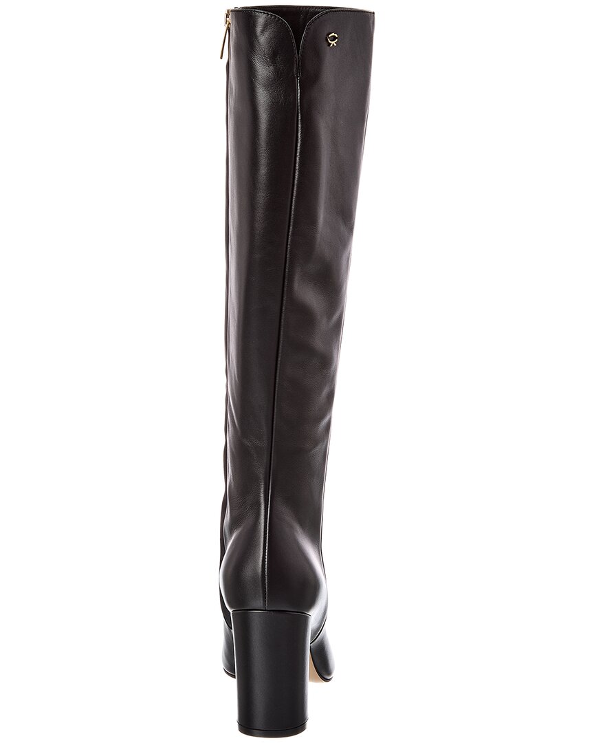 Gianvito Rossi Gianvito Rossi Lyell 85 Leather Knee-High Boot