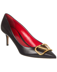 Valentino Valentino Vlogo Signature 60 Leather Pump