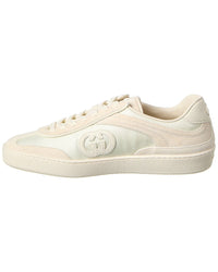 Gucci G75 Canvas & Suede Sneaker