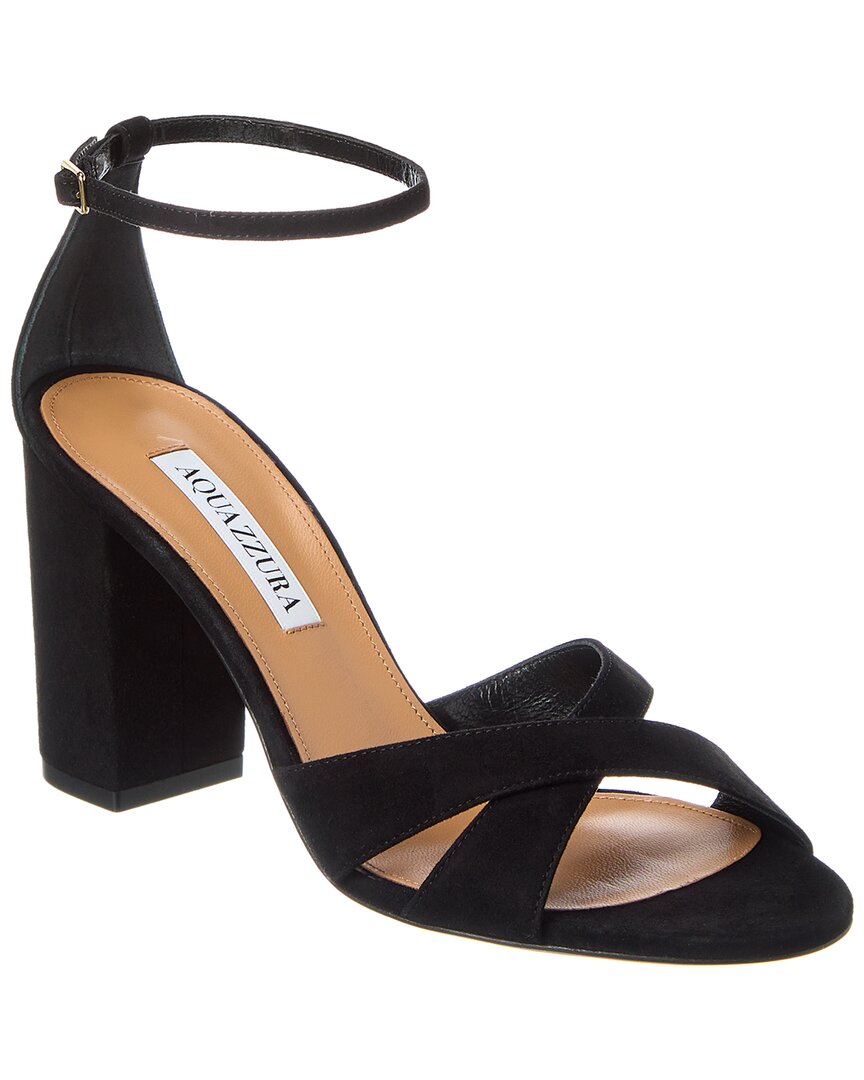 Aquazzura Divine 85 Suede Sandal