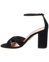 Aquazzura Divine 85 Suede Sandal