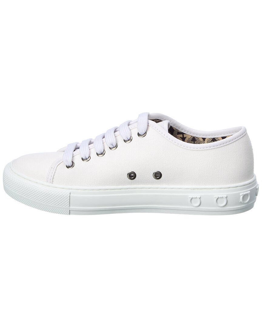 Ferragamo Mediterr Eco Canvas Sneaker