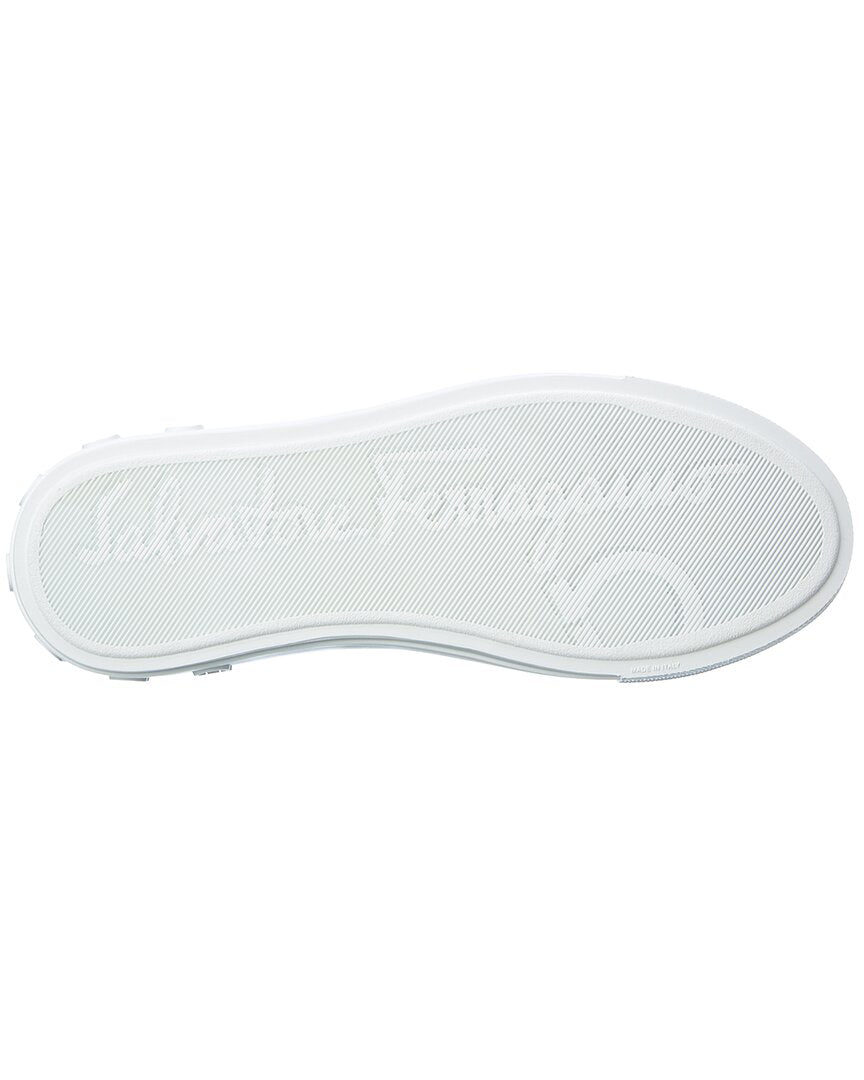 Ferragamo Mediterr Eco Canvas Sneaker