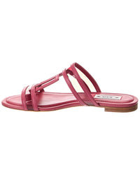 Tod’S Leather & Vinyl Sandal