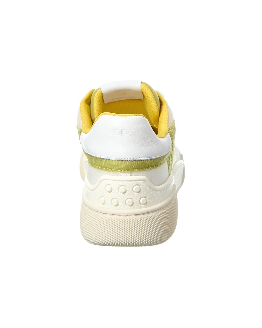 Tod’S Cassetta Mesh & Leather Sneaker