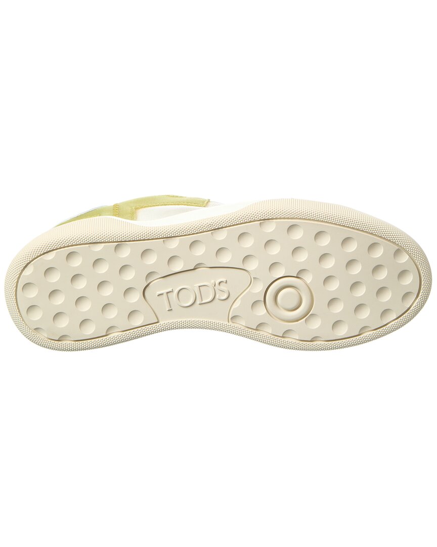 Tod’S Cassetta Mesh & Leather Sneaker