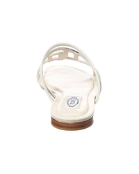 Tod’S Vinyl & Leather Sandal