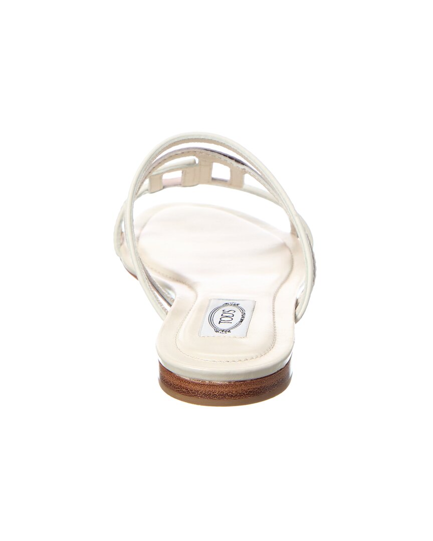 Tod’S Vinyl & Leather Sandal