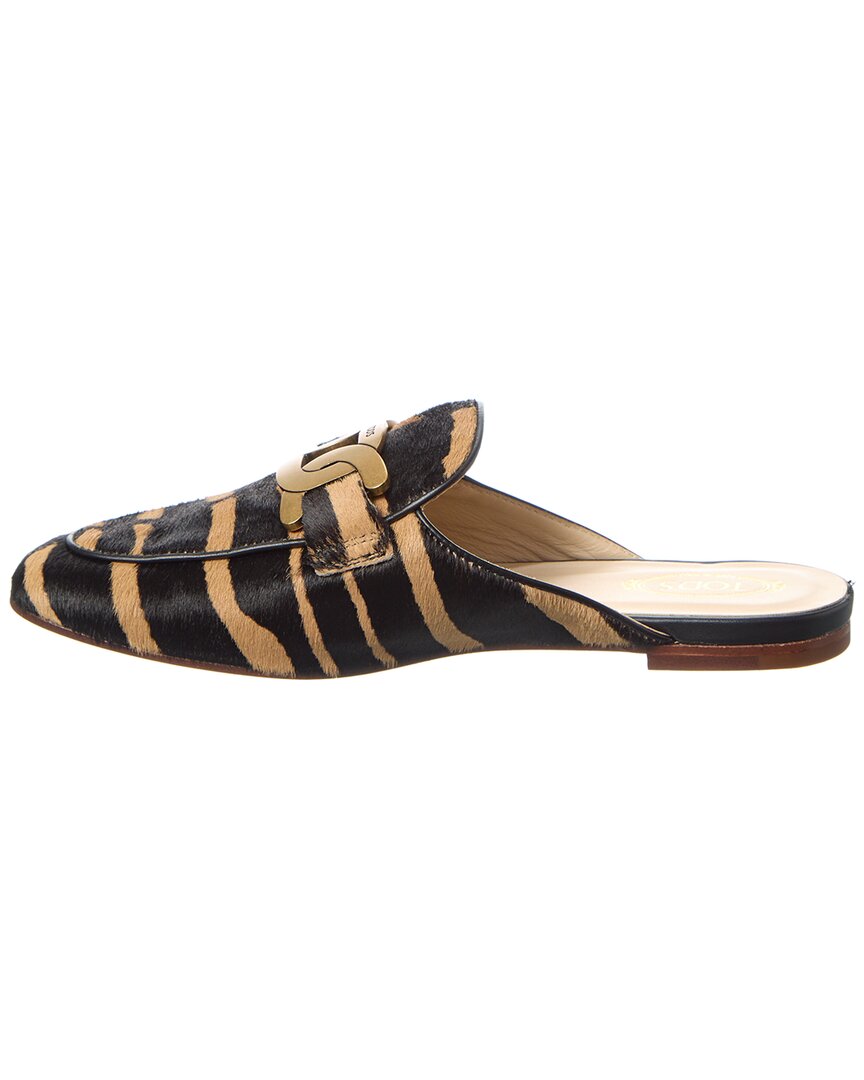 Tod’S Haircalf Mule