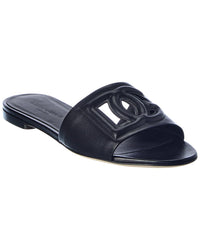 Dolce & Gabbana Dolce & Gabbana Bianca Leather Sandal