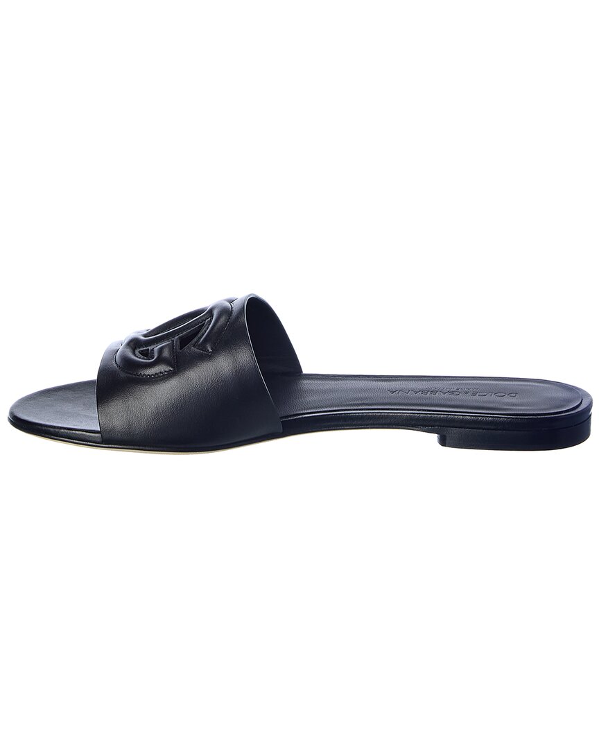 Dolce & Gabbana Dolce & Gabbana Bianca Leather Sandal