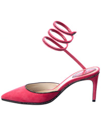 René Caovilla Cleo Suede Pump