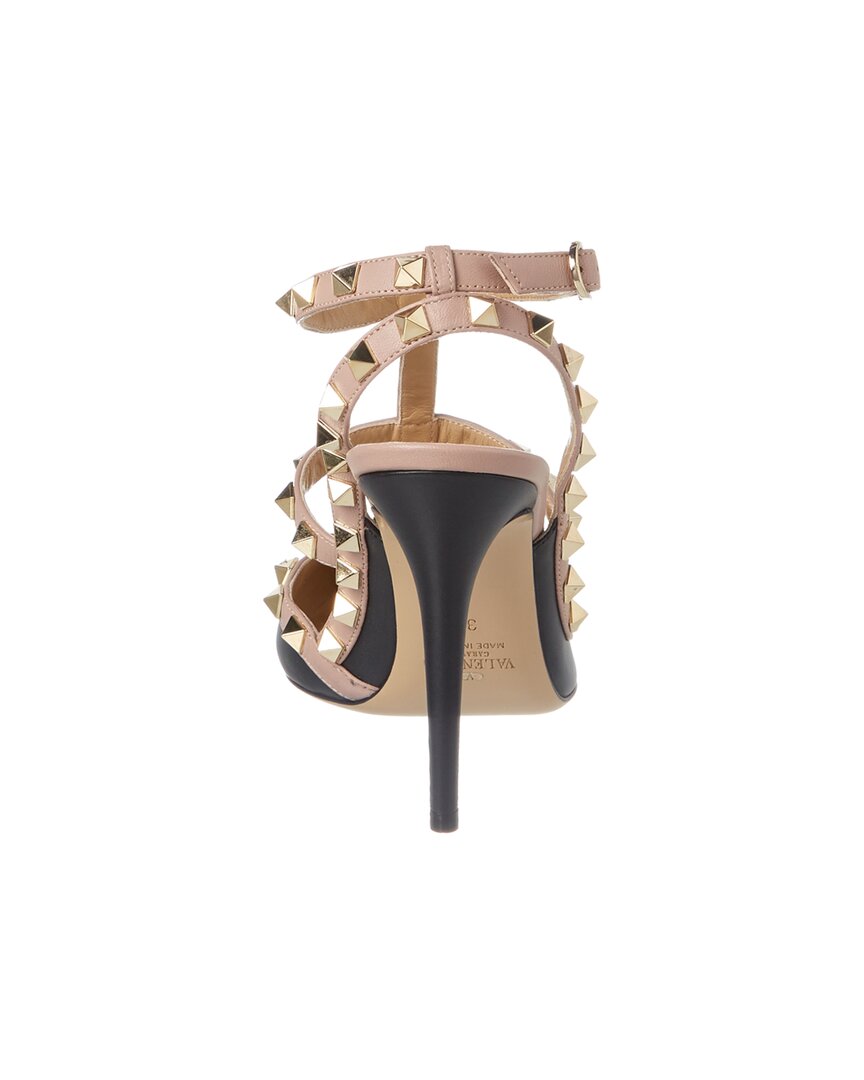 Valentino Rockstud Caged 100 Leather Pump