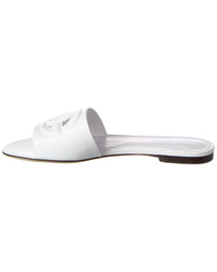 Dolce & Gabbana Dg Logo Leather Sandal
