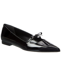 Celine Suzy Patent Ballerina Flat Black