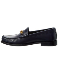 Celine Logo Leather Loafer