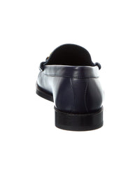Celine Logo Leather Loafer