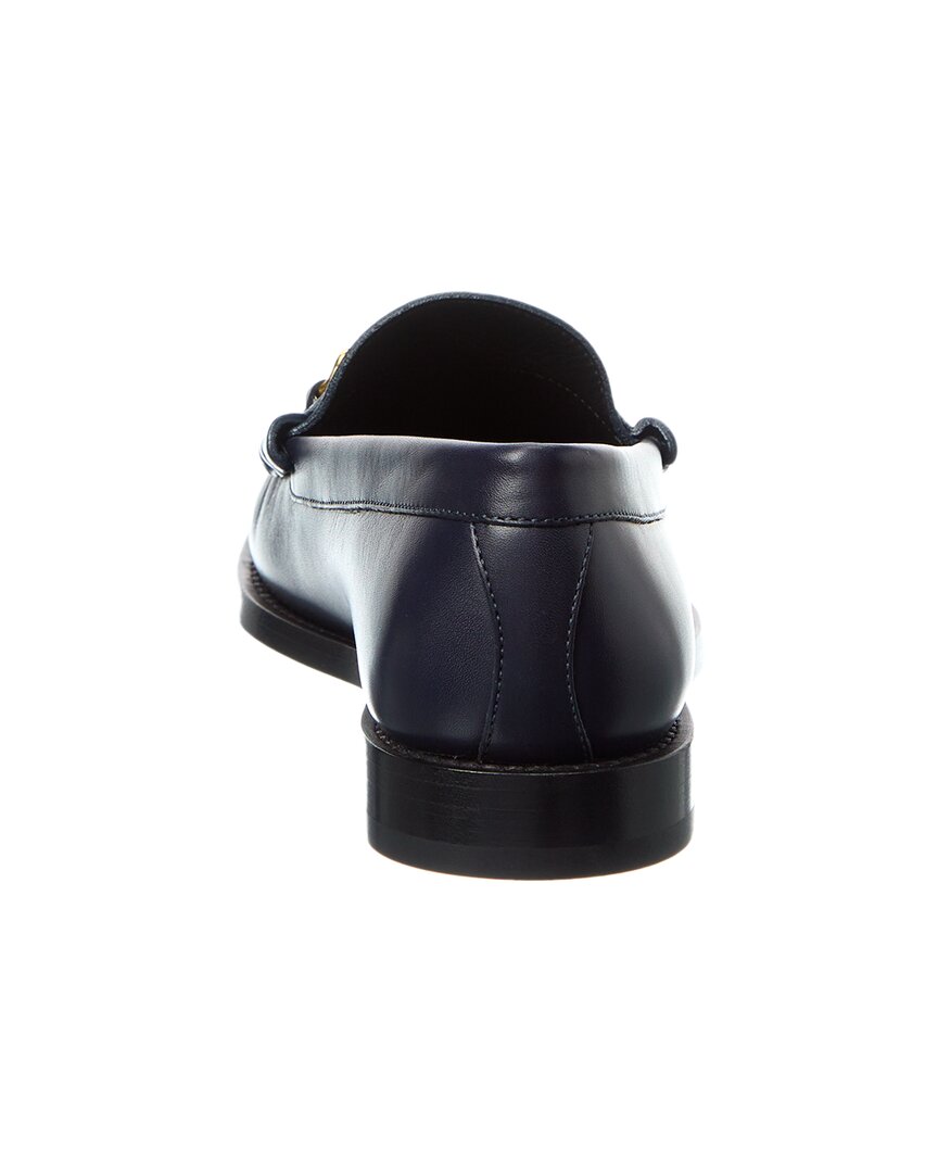 Celine Logo Leather Loafer