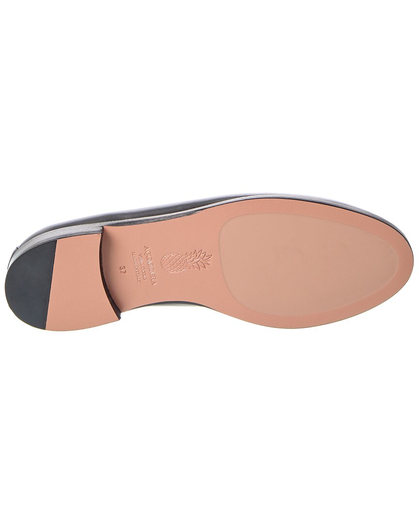 Aquazzura Brandi Leather Loafer
