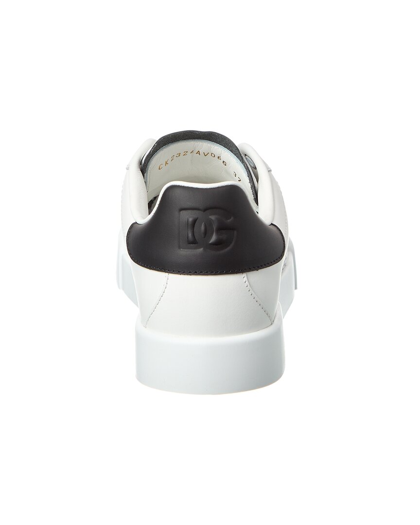 Dolce & Gabbana Portofino Leather Sneaker