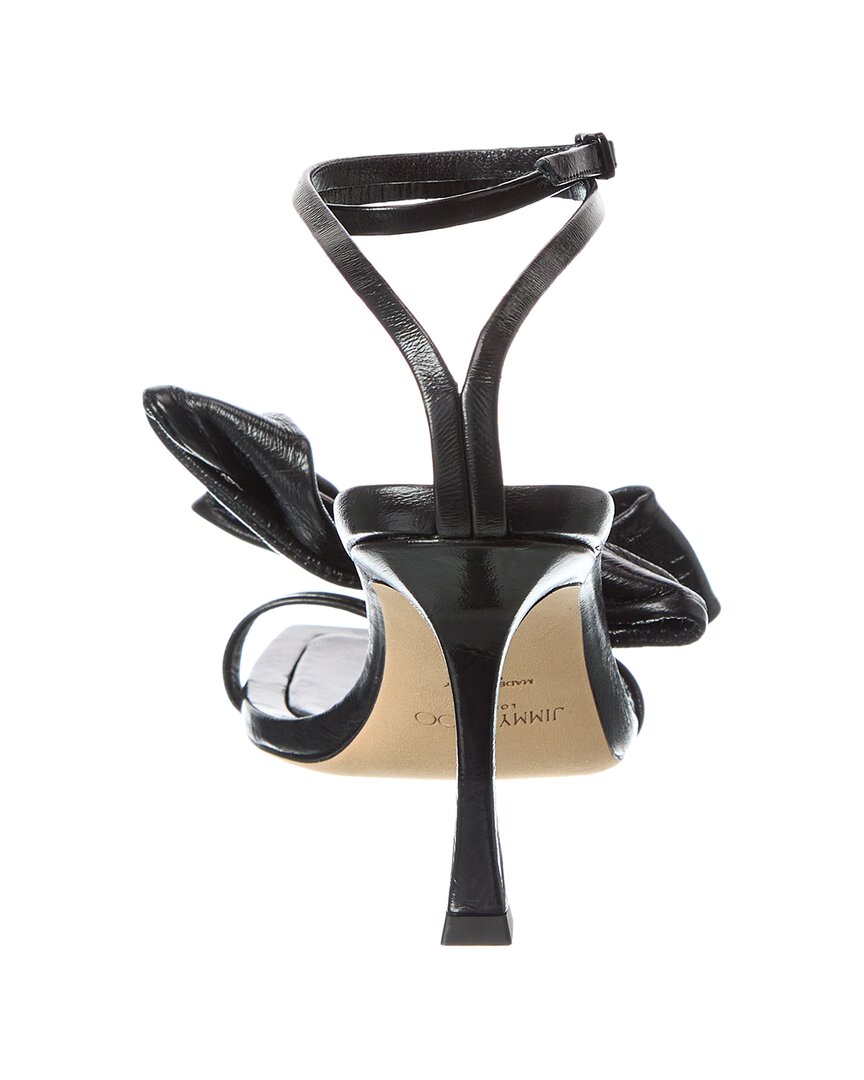 Jimmy Choo Staz 90 Leather Sandal