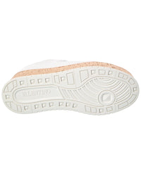 Valentino Freedots Xl Leather & Cork Platform Sneaker