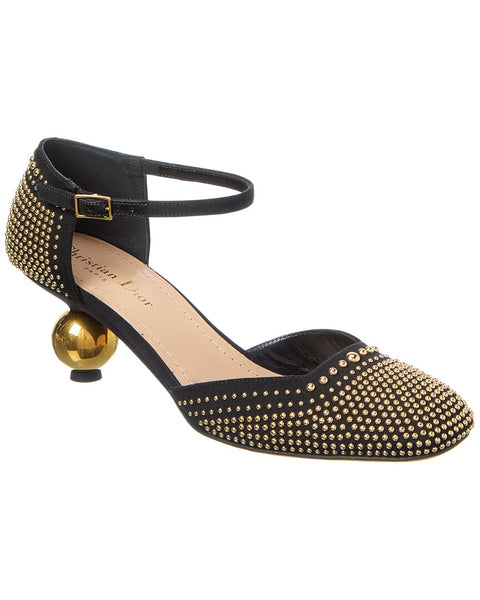 テ*ー様 Dior ブラック ミュール Dior D-Idole Canvas & Leather Pump – Bluefly