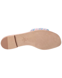 Valentino Vlogo Signature Leather Sandal