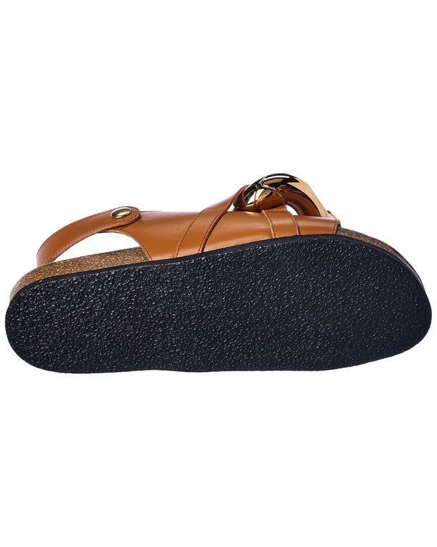 Jw Anderson Chain Leather Sandal